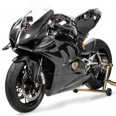 AP Carbon Line Panigale V4 / V4R / V4RS 400g Carbon Fiber Race Bodywork Kit With Winglets