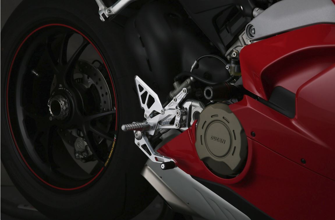 Aella Riding Step Kit (Rearsets) - Ducati Panigale V4