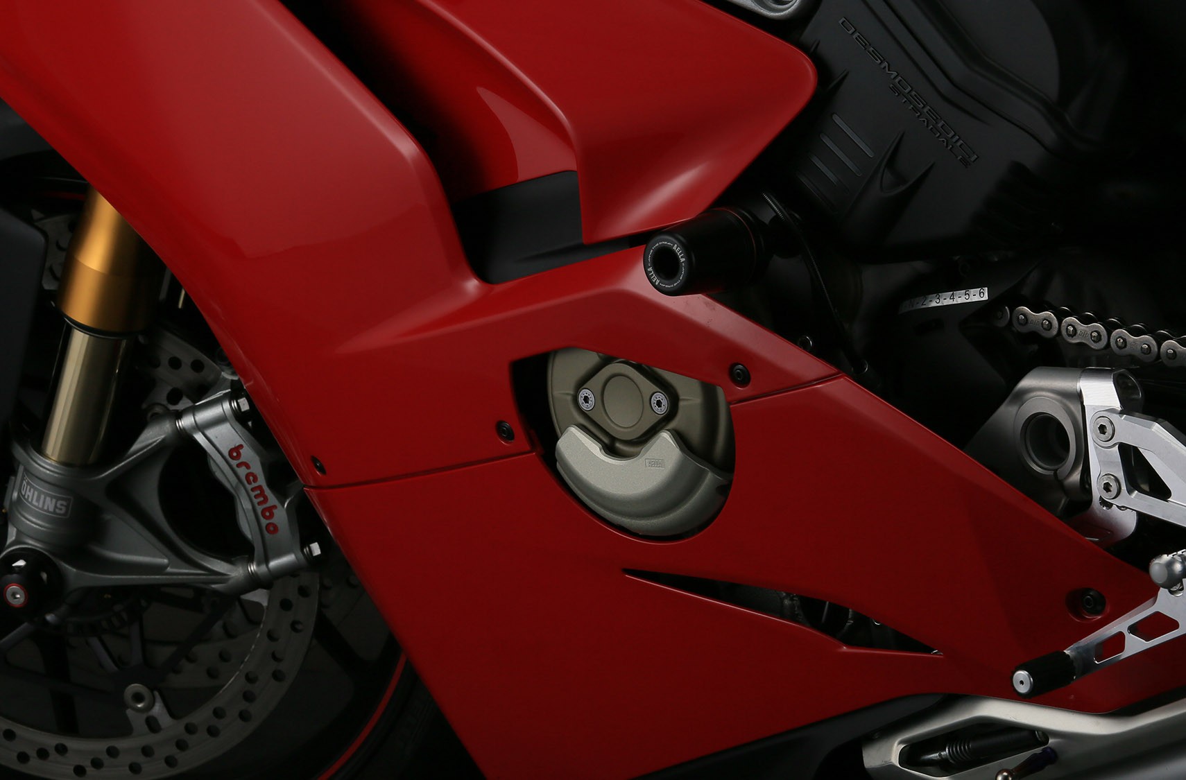 Aella Generator Cover Protector (Left) - Ducati Panigale V4