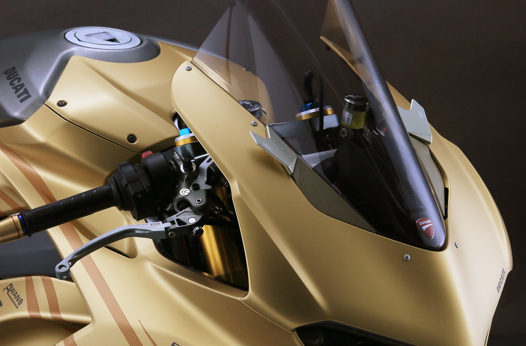 Aella Mirror Block Offs - Ducati Panigale V4