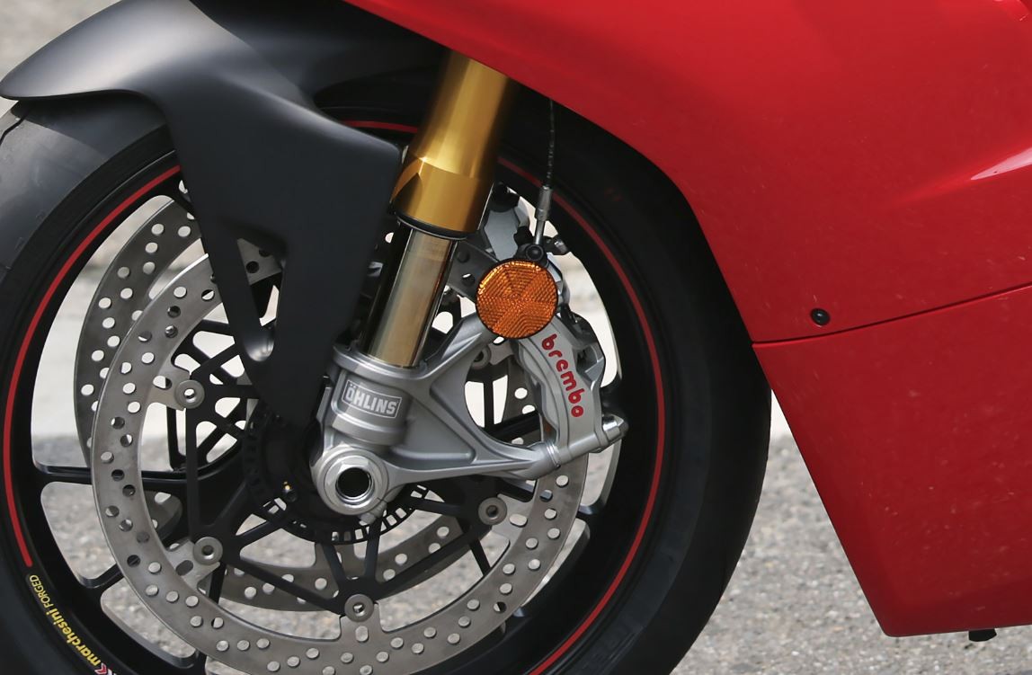 Aella Titanium Front Brake Caliper Spacers - Ducati Panigale V4