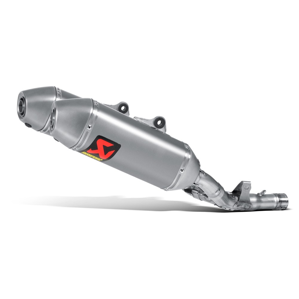 Akrapovic Racing Titanium Slip On Mufflers 2016 Honda CRF250R