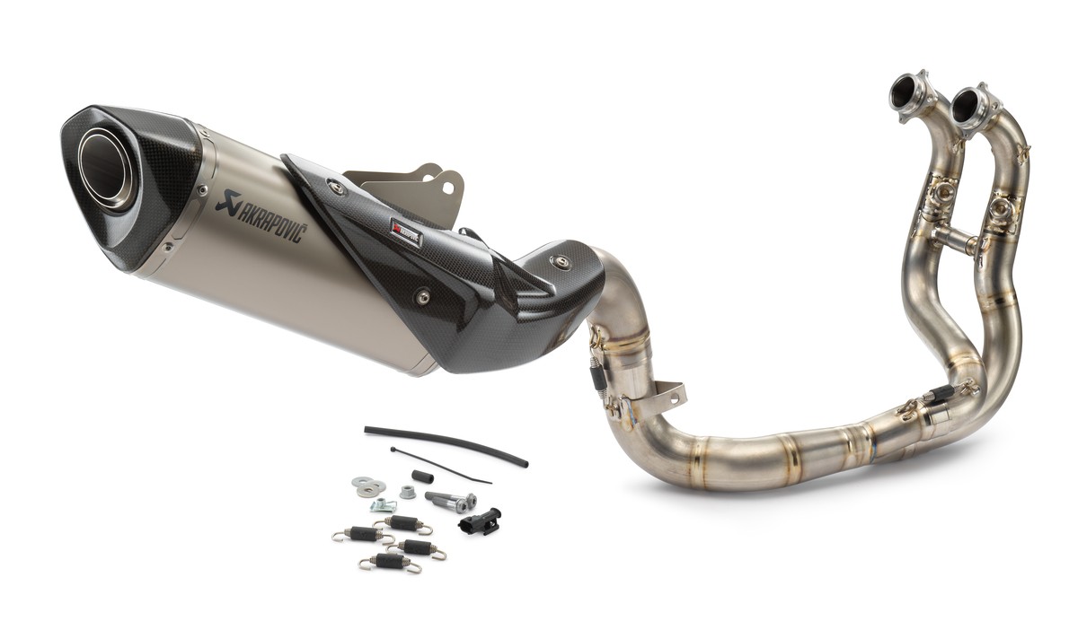 Akrapovic Evolution Exhaust for KTM  890 Duke R (2020-2022)