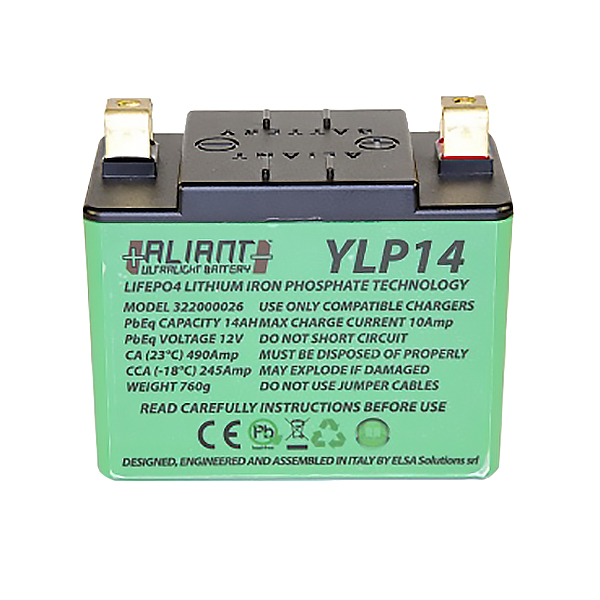 Aliant YLP14 14.0 AH ALICHEM Lifepo4 Battery