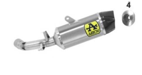 Arrow Indy Race Titanium Silencer with Carbon End Cap - 2020 KTM 390 Adventure 