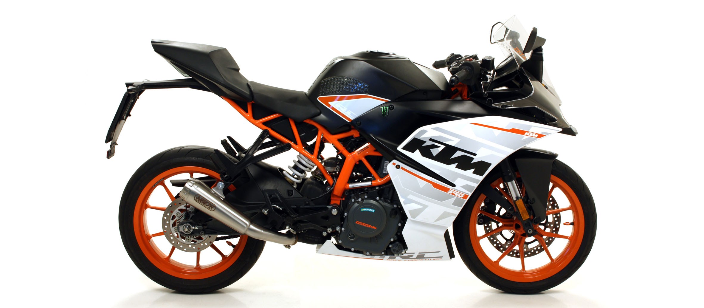 Arrow Pro-Race Nichrom Slip On Muffler - 2017-2019 KTM RC390