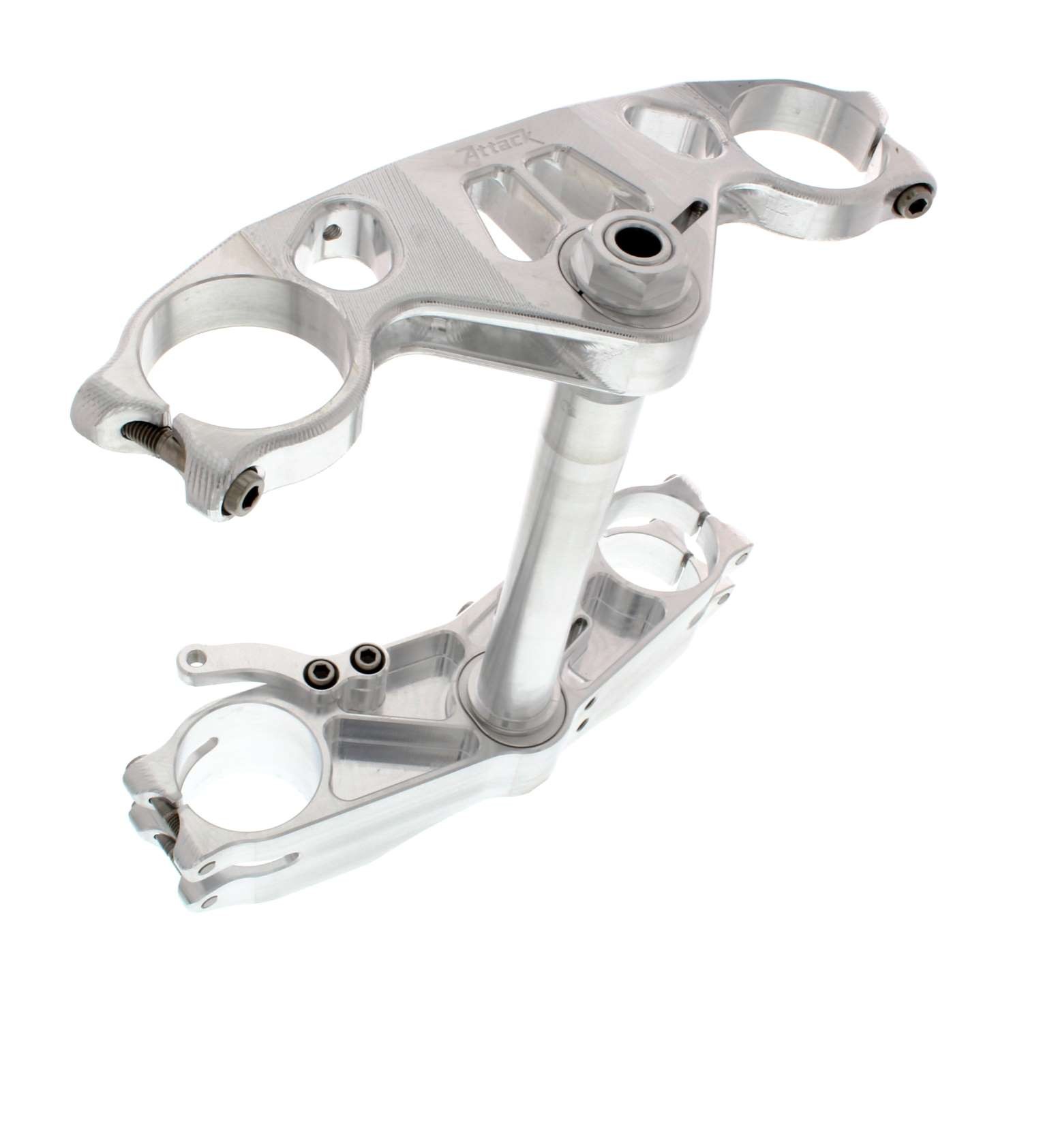 Attack Performance GP Triple Clamps (Silver) Yamaha YZF-R6 2017-2022
