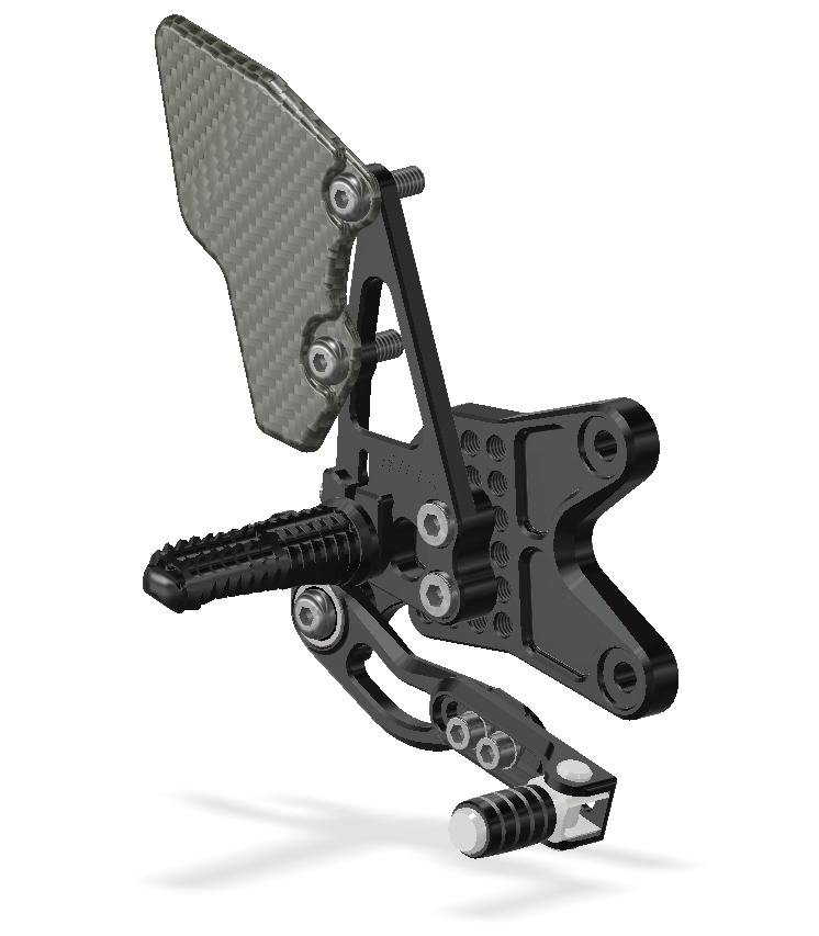 Attack Performance 2015-23 Yamaha YZF-R3 Rearset Kit