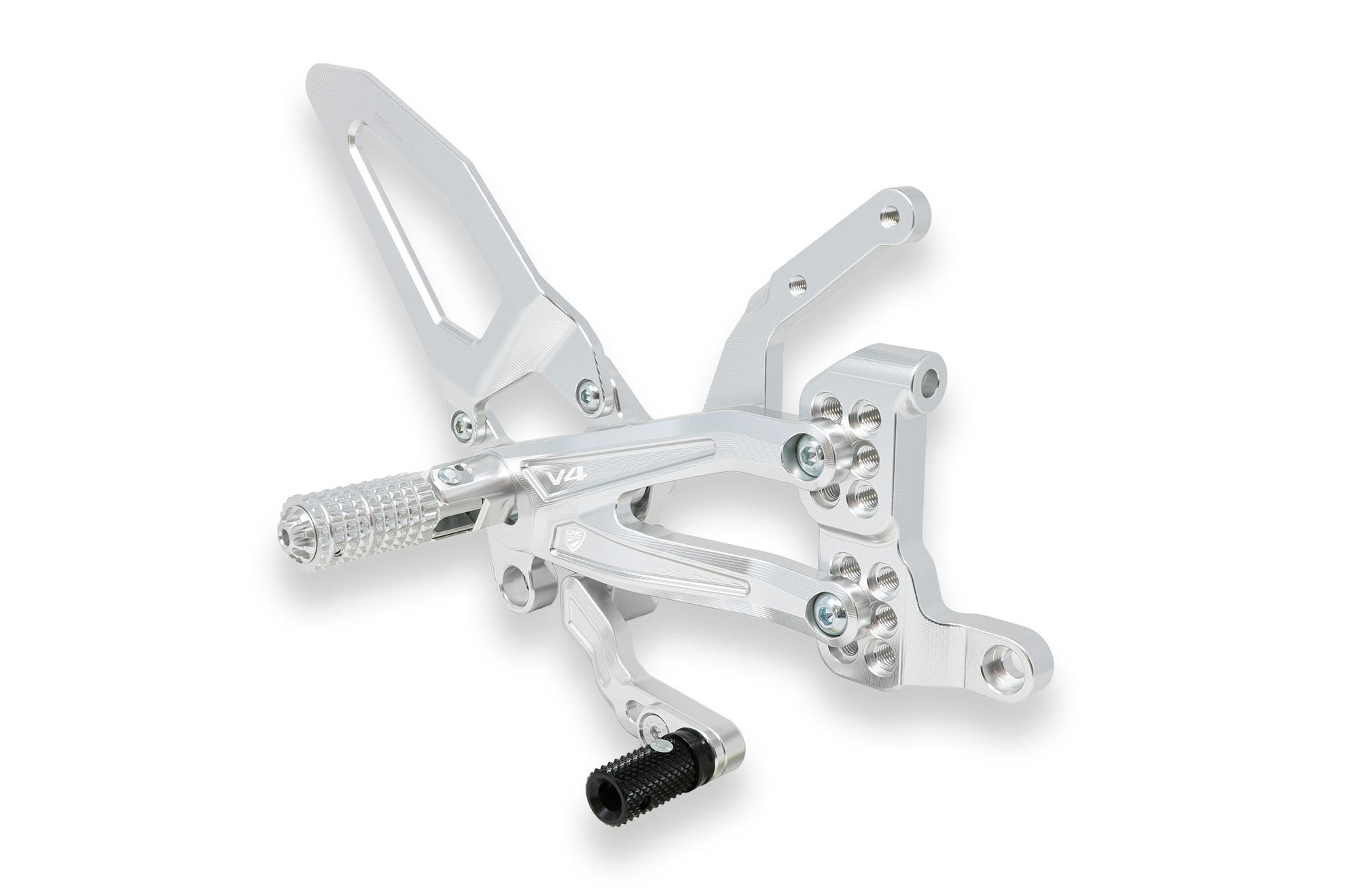 CNC Racing RPS Adjustable Rearset for the Ducati Streetfighter V4 / V4 S