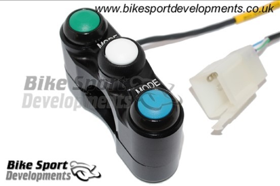 Bike Sport Developments - Aprilia RSV4 2009 - 2016 3 Button Race Handle Bar Switch