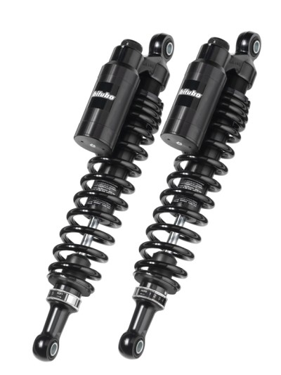 Bitubo Road Rear Twin Shocks ( Piggy Back Tank ) For Harley Davidson XL 1200C 2011 - 2018 ( Dark Edition ) 280mm