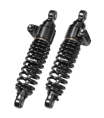 Bitubo Road Rear Twin Shocks For Harley Davidson Road Glide Special 2017 - 2021 ( 326mm , Black )