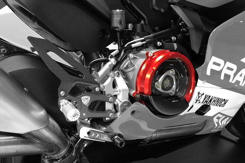 CNC Racing Clear Wet Clutch Cover - Ducati Panigale 1299/1199/959/Superleggera