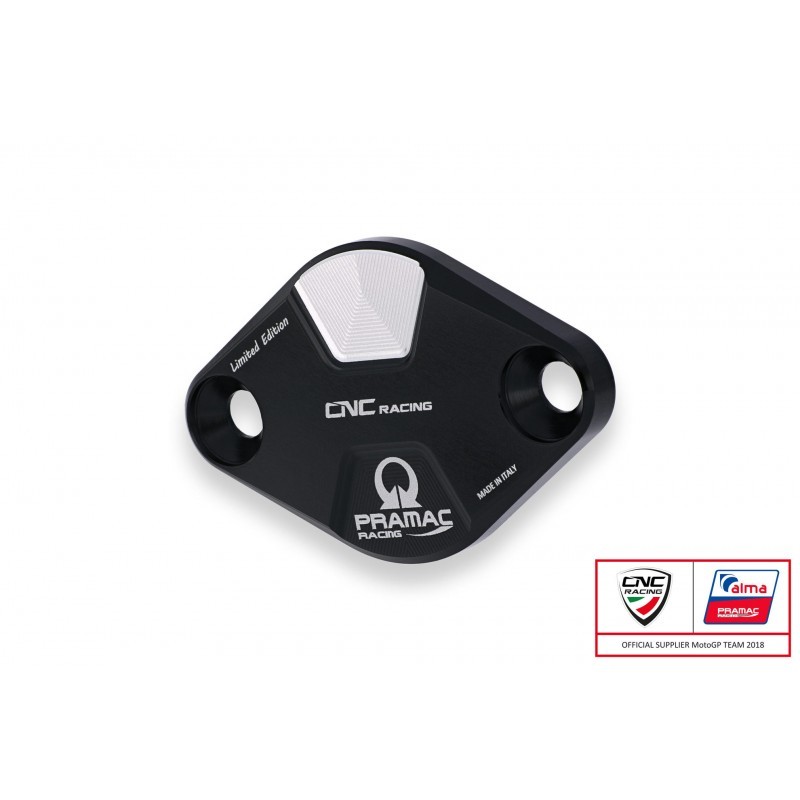 CNC Racing Pramac Racing Limited Edition Timing Inspection Cover - Ducati Panigale V4 and Streetfighter V4