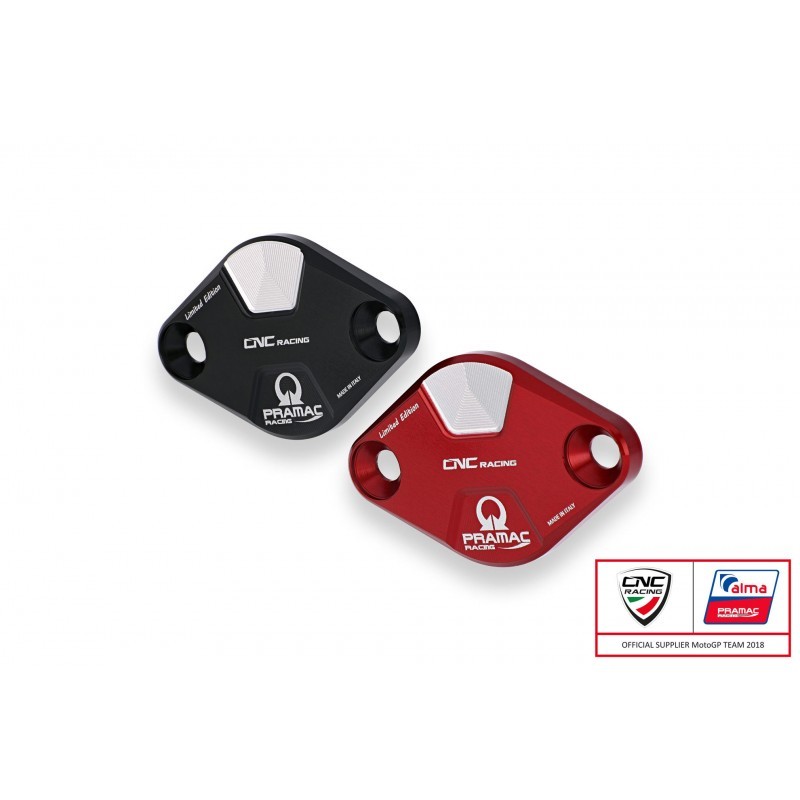 CNC Racing Pramac Racing Limited Edition Timing Inspection Cover - Ducati Panigale V4 and Streetfighter V4