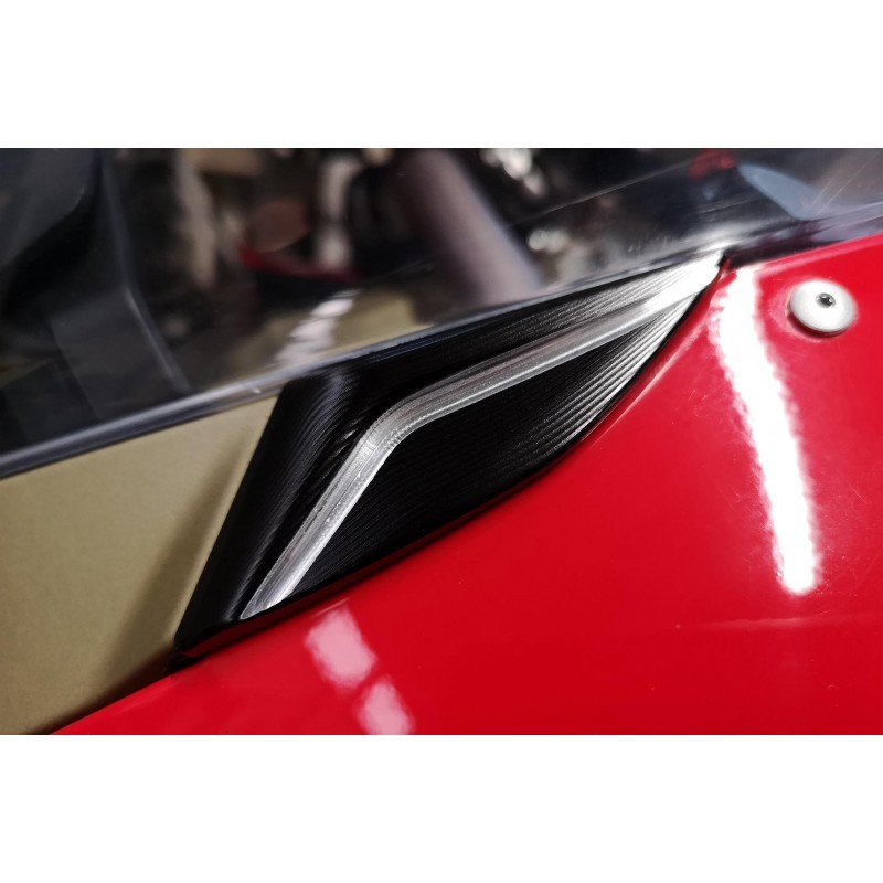 CNC Racing Mirror Block Offs - Ducati Panigale V4 / S / Speciale / R / V2