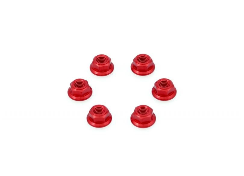 CNC Racing Gear Ring Sprocket Nuts (Set of 6) - Ducati 1098 / 1198 / Panigale 1199 / 1299 / V4 / SF V4 / Diavel