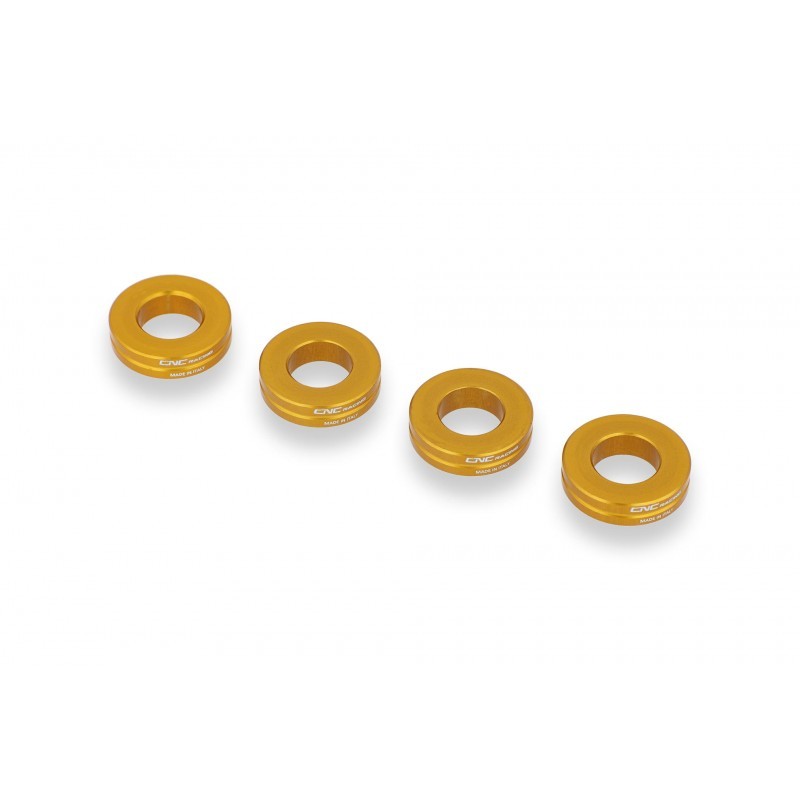 CNC Racing Billet Front Brake Caliper Spacers (4 Pieces) - Ducati Panigale V4