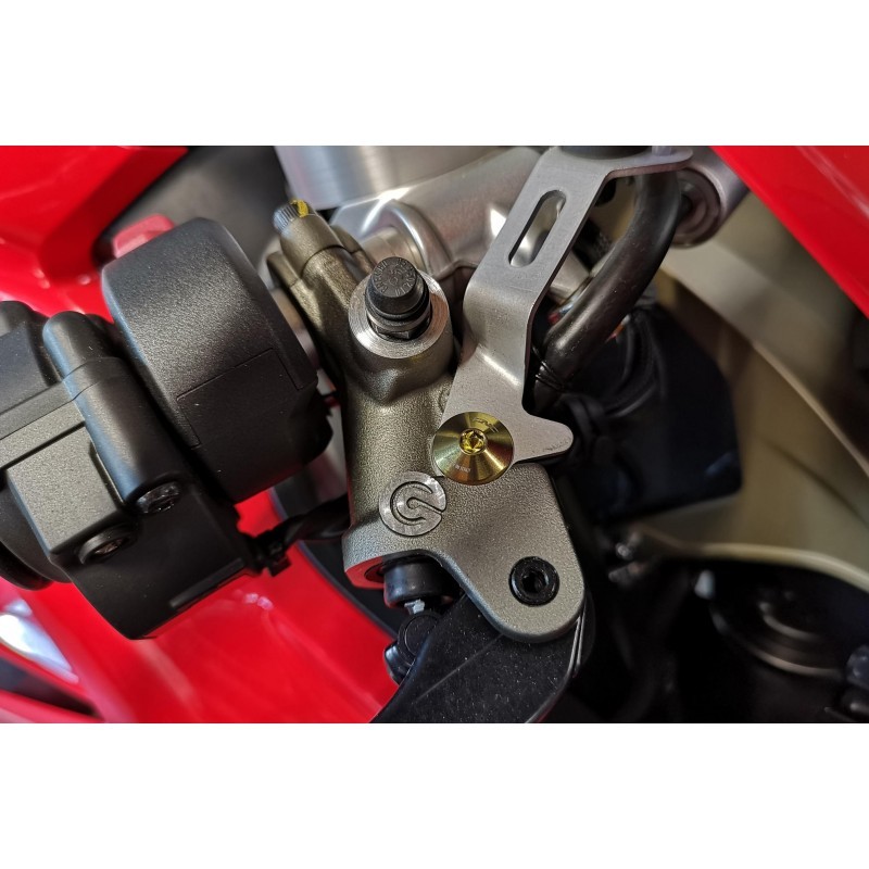 CNC Racing Titanium Reservoir Bracket Screw - Most Ducati Models