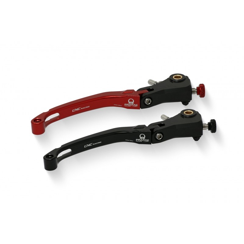 CNC Racing PRAMAC RACING LIMITED EDITION Billet Race Folding Adjustable Brake Lever - Ducati / MV Agusta F4 RR/RC - 190mm