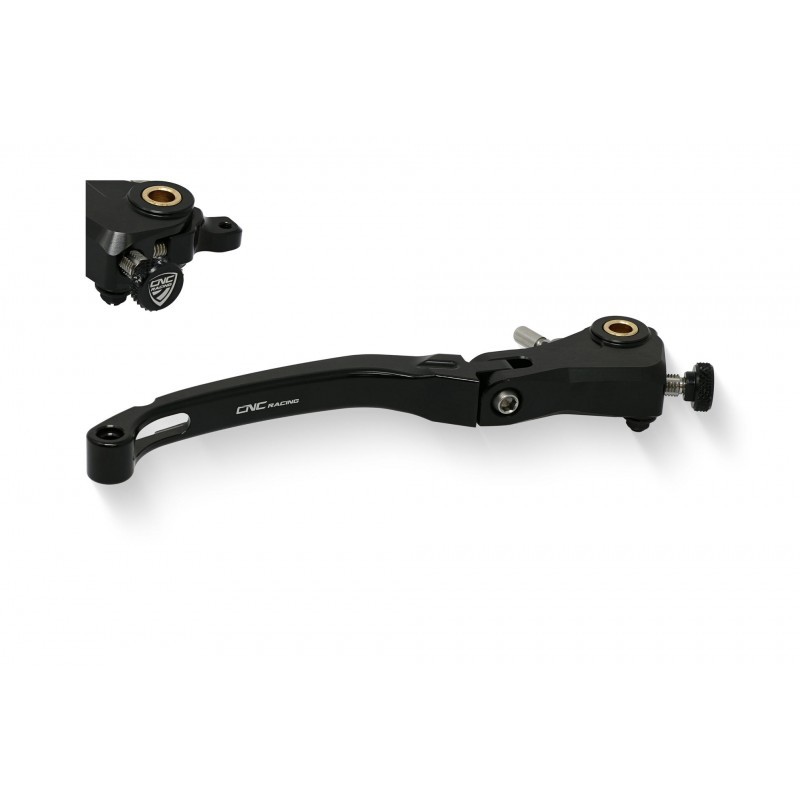 CNC Racing Carbon Fiber/Billet Race Folding Adjustable Brake Lever - Most Ducati Models