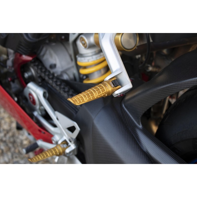 CNC Racing LIGHT Rider and Passenger Footpegs -  Ducati and MV Agusta