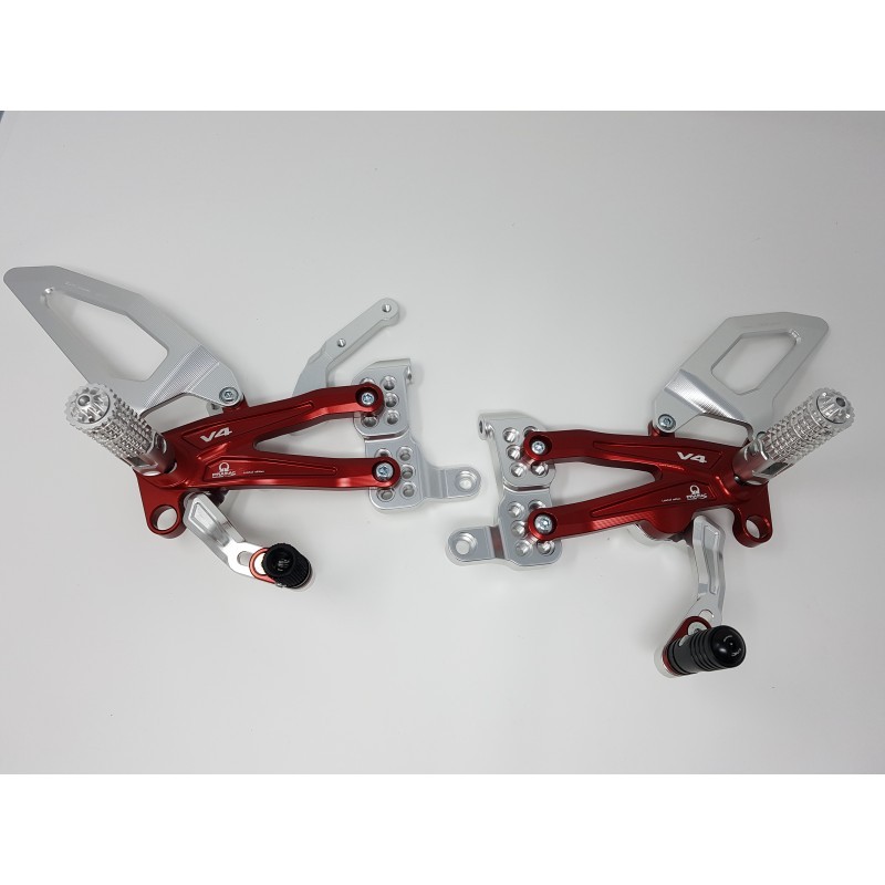 CNC Racing Pramac Racing Limited Edition RPS Adjustable Rearset - Ducati Panigale V4