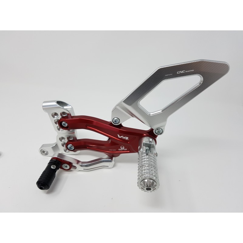 CNC Racing Pramac Racing Limited Edition RPS Adjustable Rearset - Ducati Panigale V4 