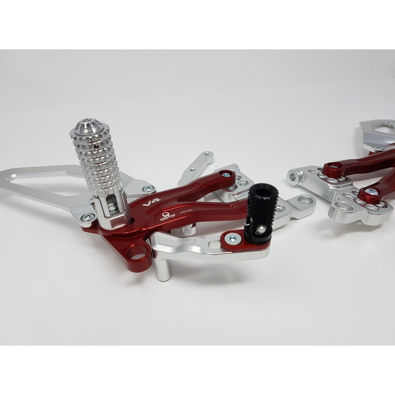 CNC Racing Pramac Racing Limited Edition RPS Adjustable Rearset - Ducati Panigale V4 