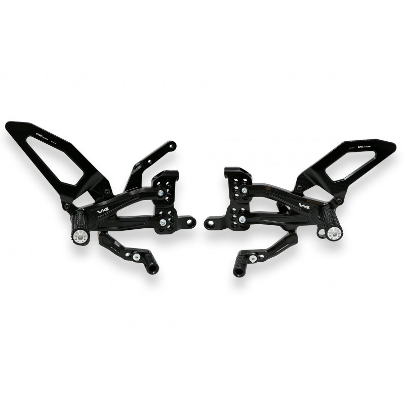 CNC Racing RPS Easy Adjustable Rearset - Ducati Panigale V4 / S / Speciale / R