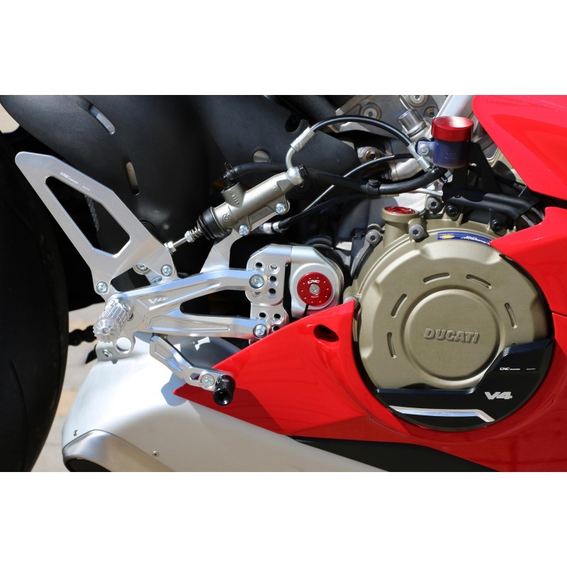 CNC Racing RPS Easy Adjustable Rearset - Ducati Panigale V4 / S / Speciale / R