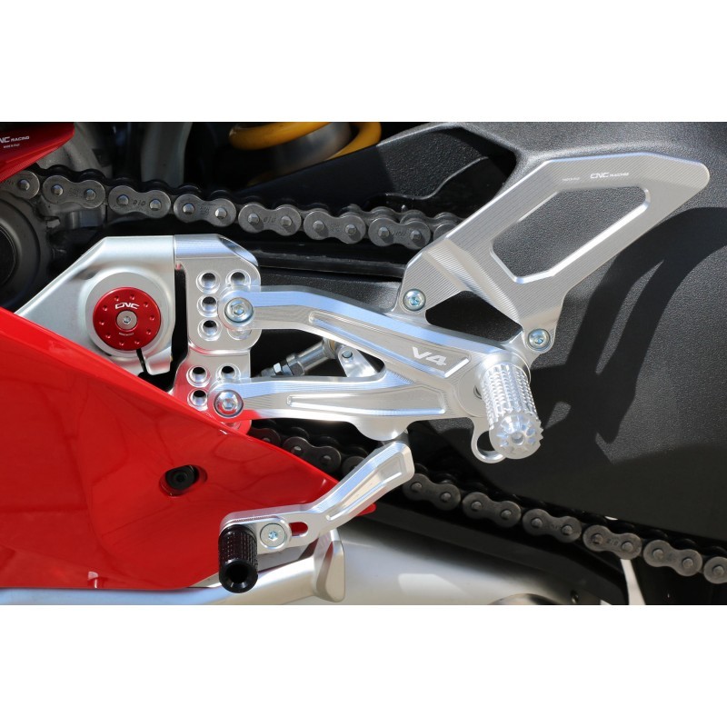 CNC Racing RPS Easy Adjustable Rearset - Ducati Panigale V4 / S / Speciale / R