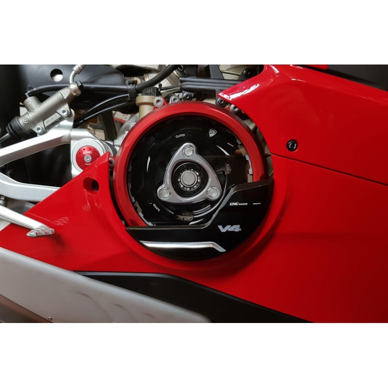 CNC Racing PRAMAC RACING LIMITED EDITION Billet Clutch Protector - Ducati Panigale V4 / S / Speciale