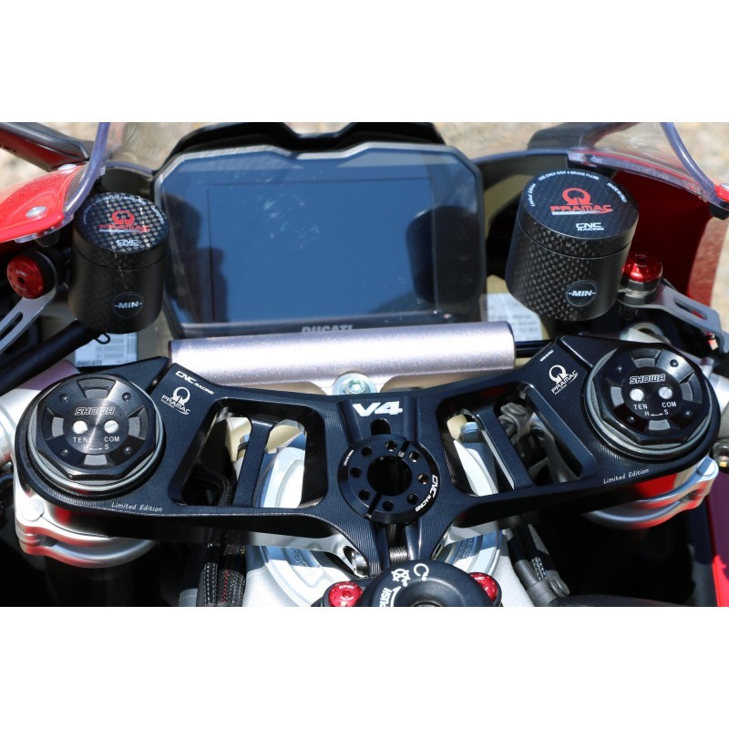 CNC Racing Pramac Racing Limited Edition Upper Triple Clamp Kit  - Ducati Panigale V4 
