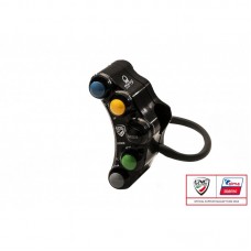 CNC Racing PRAMAC RACING LIMITED EDITION Left Hand Side Billet 7 Button RACE Switch - Ducati Panigale / Streetfighter V4 / S / R /