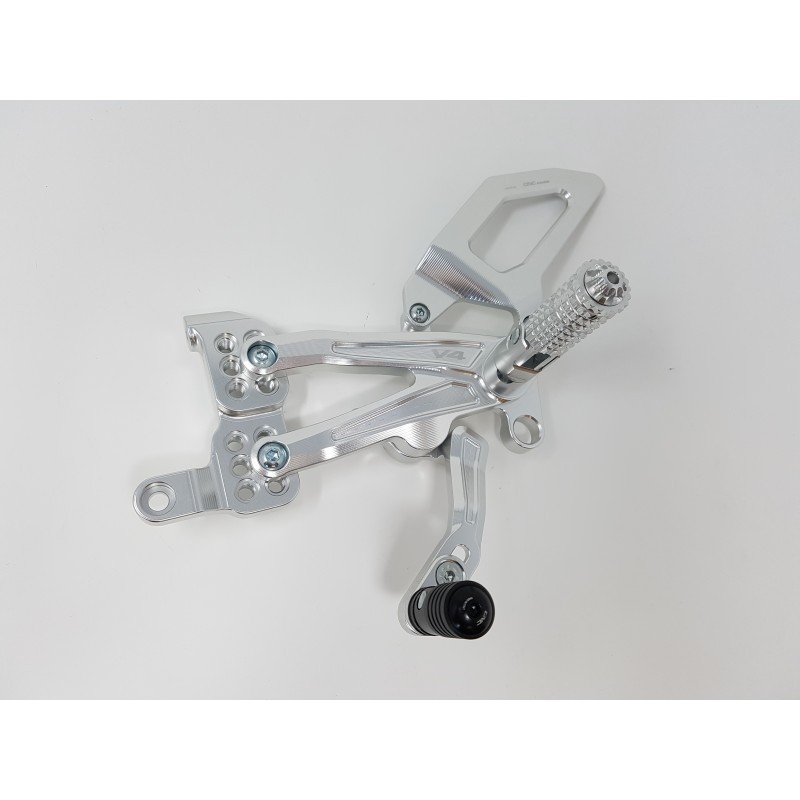 CNC Racing RPS Adjustable Rearsets for the Ducati Panigale V4 / S / Speciale