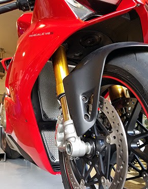 Cox Racing Group Radiator Guard - Ducati Panigale V4