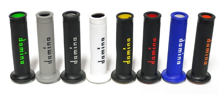 Domino Superbike MotoGP Universal Checkered Grips