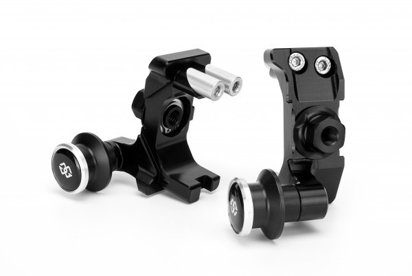 Gilles Tooling AXB Chain Adjuster | Black | Yamaha MT-07 (2014-2021) / XSR 700 (2016-2022)