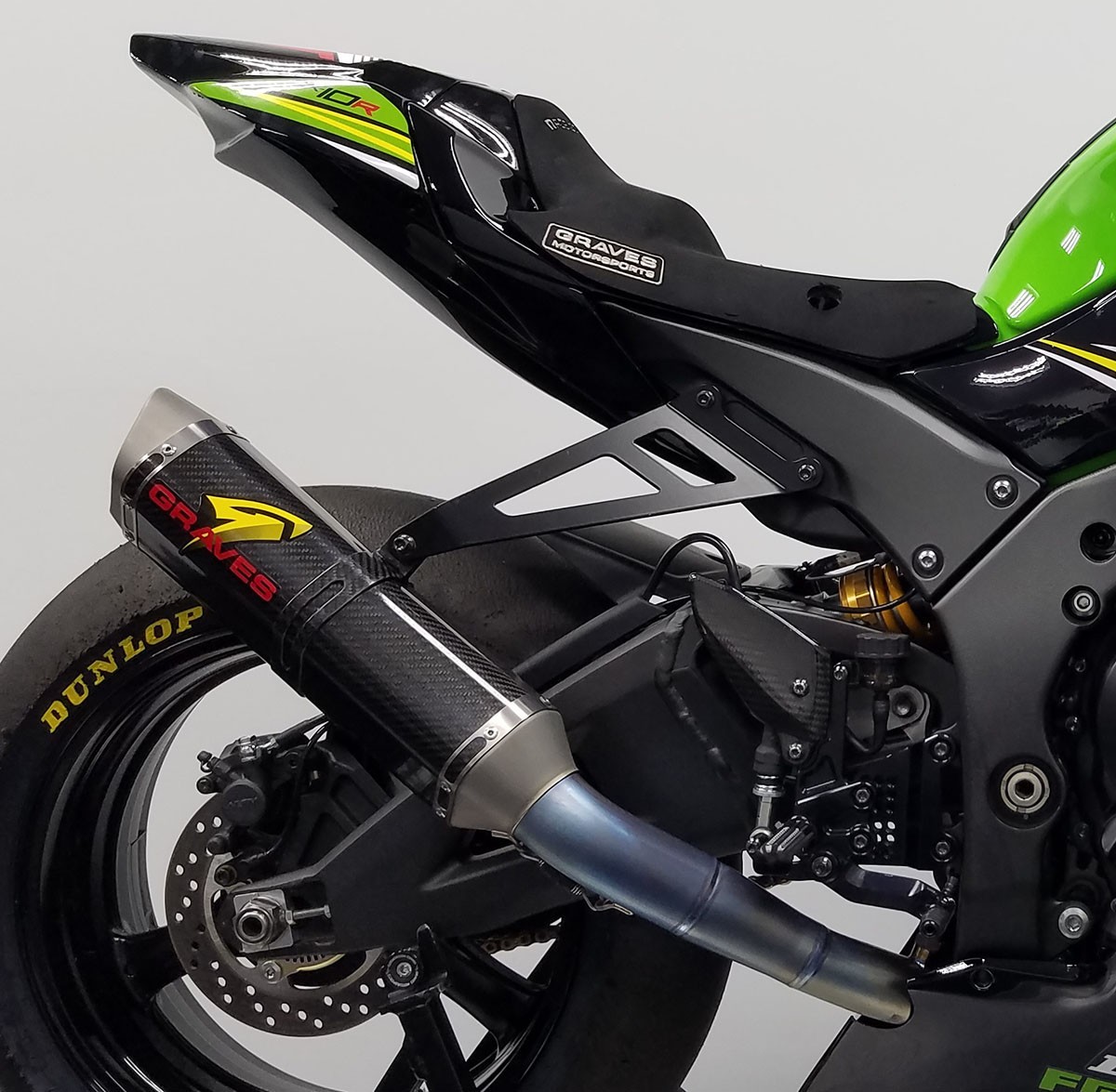 Graves Motorsports WORKS2 Carbon Full Exhaust - Kawasaki ZX-10R / RR (2016 - 2023)