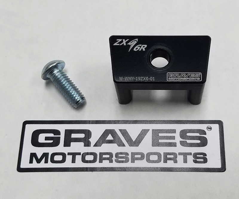 Graves Motorsports Steering Stop - 2013+ Kawasaki Ninja ZX-6R