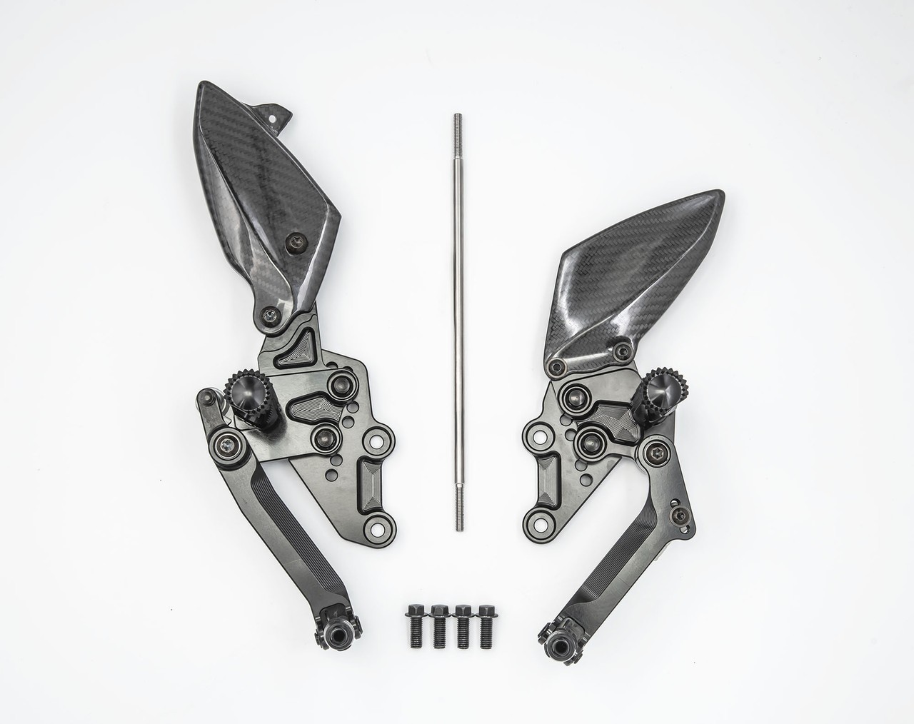 Graves Motorsports Adjustable Rearsets Kit - Yamaha R7 (2021-2023)