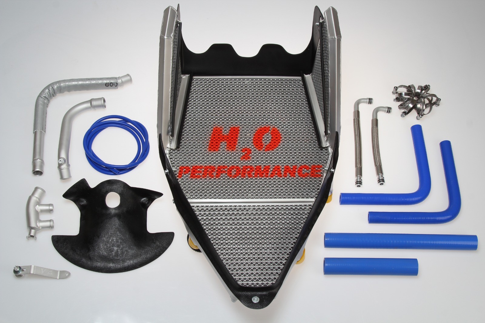 H2O Performance EVO Oversize Radiator and Oil Cooler kit - Ducati Panigale V4R /  V4 / S / Speciale