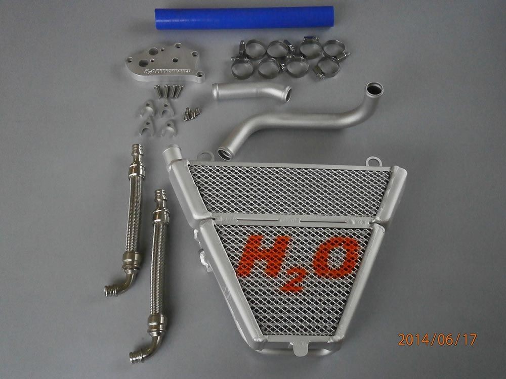 H2O Performance Oversize Radiator and Oil Cooler Kit - Ducati 899 / 959 / 1199 / 1299 Panigale