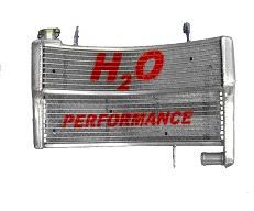 H2O Performance Oversized Water Racing Radiator - Ducati Monster S4 / S4R / S4RS / S4RT