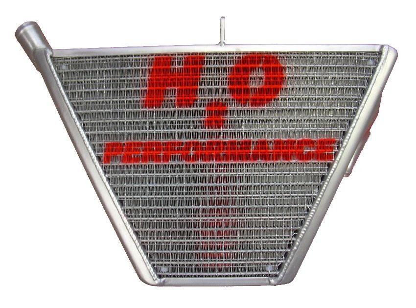 H2O Performance Additional Water Racing Radiator - Honda CBR600RR (2003-2005)