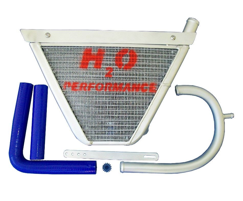 H2O Performance Additional Racing Radiator - Kawasaki ZX-6R (2009-2011)