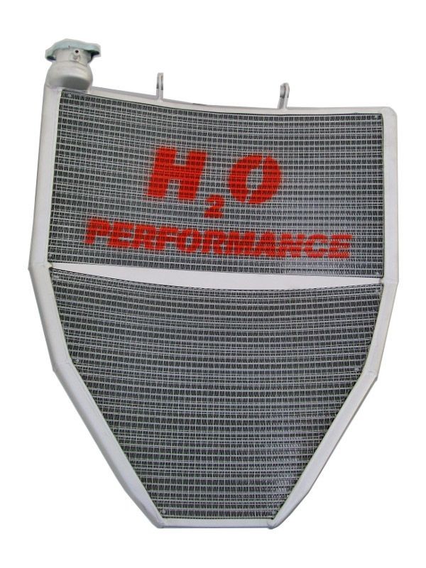 H2O Performance Oversized Water Racing Radiator - Kawasaki ZX-10R (2011-2015)