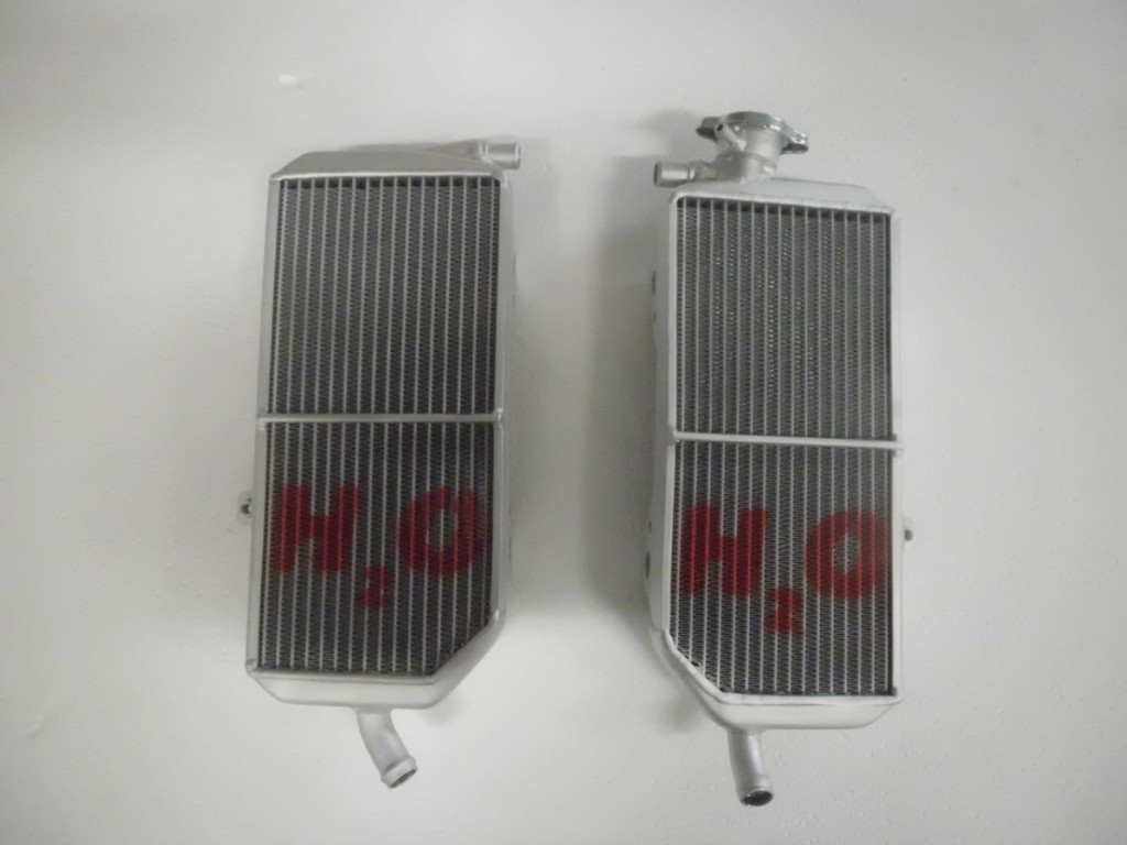 H2O Performance Oversize Radiator Kit - KTM SX-F