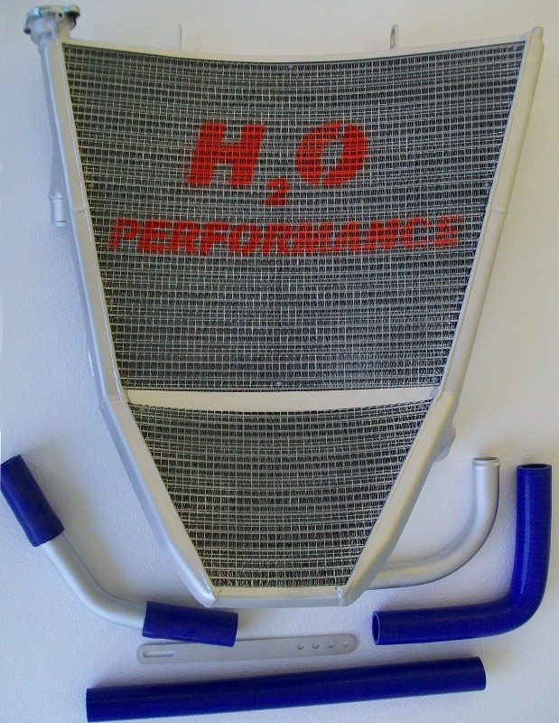 H2O Performance Oversize Radiator Kit - Suzuki GSX-R600/ 750 (2006 - 2010)